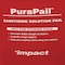 Impact Products PuraPail Sanitizing Bucket, 6 qt, Polyethylene, Red 5506-6S - alternate 4